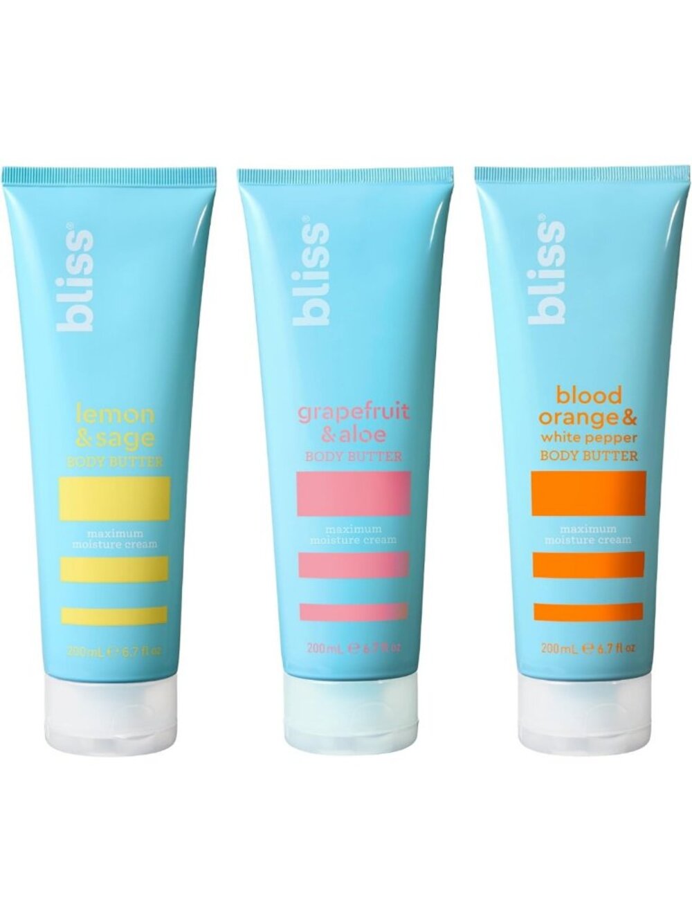 Moisturizing Body Butter Lotion Trio - 3-Pack Non-Greasy Hydrating Cream